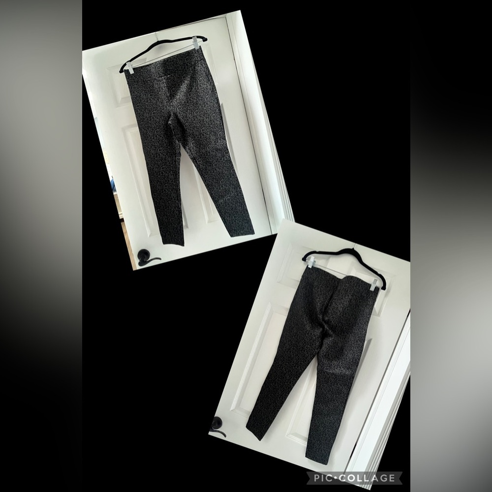 LOFT Leopard Print Leggings Size M petite